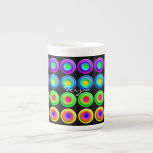 Tasse En Porcelaine Radiographie du Colorful