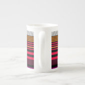 Tasse En Porcelaine rayures (Dos)