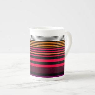 Tasse En Porcelaine rayures