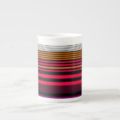 Tasse En Porcelaine rayures (Devant)