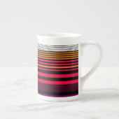 Tasse En Porcelaine rayures (Droite)