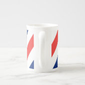 Tasse En Porcelaine Rayures de coiffeur (Dos)