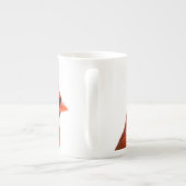 Tasse En Porcelaine Red Cardinal Bird (Dos)