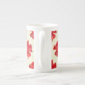 Tasse En Porcelaine Red Roses, (Dos)
