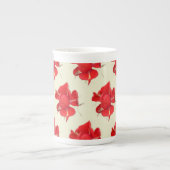 Tasse En Porcelaine Red Roses, (Devant)