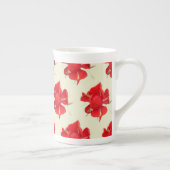 Tasse En Porcelaine Red Roses, (Droite)