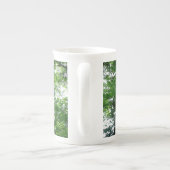 Tasse En Porcelaine Regard sur les arbres d'été (Dos)