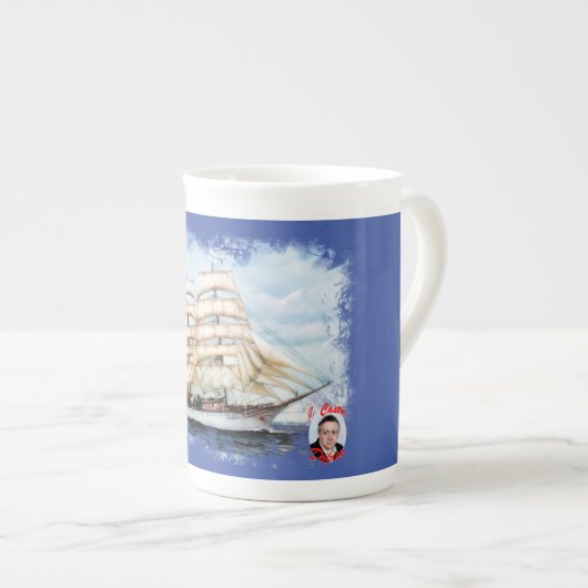 Tasse En Porcelaine Regata Cutty Sark (Devant droit)