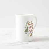 Tasse En Porcelaine Rescue, Adopt, Love (Devant droit)