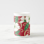 TASSE EN PORCELAINE RÊVE POLYNÉSIEN (NOËL) (Devant)