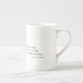 Tasse En Porcelaine Rien mais l'amour le plus profond - fierté et (Droite)