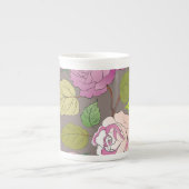 Tasse En Porcelaine Rose 20 (Devant)