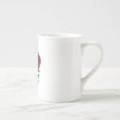 Tasse En Porcelaine Roses rouges (Droite)