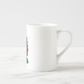 Tasse En Porcelaine Roses rouges (Droite)