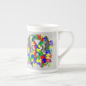 Tasse En Porcelaine Ruban Puzzle avec ailes (Droite)