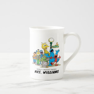 Tasse En Porcelaine Rue Sésame Le plus grand enseignant du monde