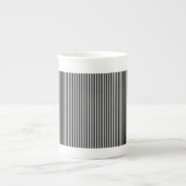 Tasse En Porcelaine Rythme vertical (Devant)