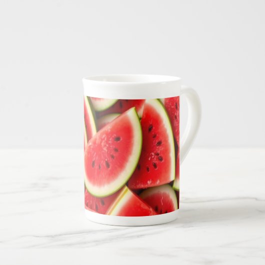 Tasse En Porcelaine Sac d'alimentation réutilisable (Devant droit)