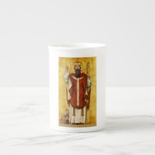 Tasse En Porcelaine Saint Boniface de Mayence - Patron des éducateurs