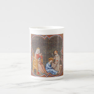 Tasse En Porcelaine Saint-Louis IX de France