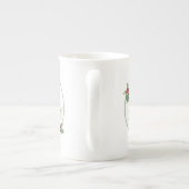 Tasse En Porcelaine Salutations du cardinal Holly Jolly ! (Dos)