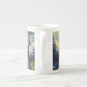 Tasse En Porcelaine Sans Compagnie à Hornby - Peinture impressionniste (Dos)