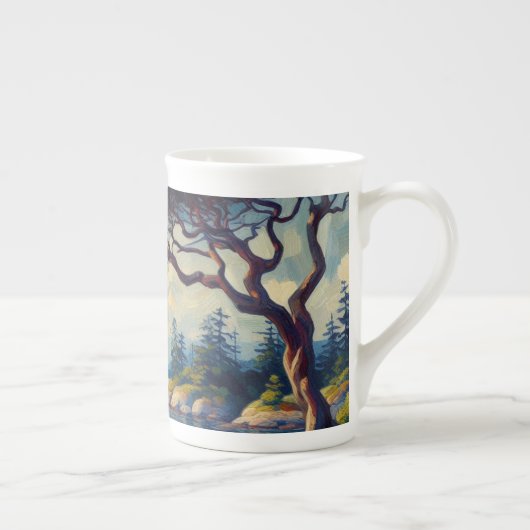 Tasse En Porcelaine Sans Compagnie à Hornby - Peinture impressionniste (Droite)