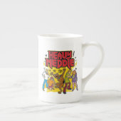 Tasse En Porcelaine Scooby-Doo | Graphique "Lourde Médaille" (Droite)