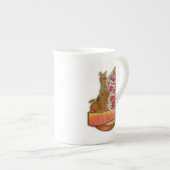 Tasse En Porcelaine Scooby-Doo | Pile de Pizza "Munchies" Graphique (Devant droit)