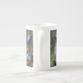 Tasse En Porcelaine Screeching Owl Latte mok (Dos)