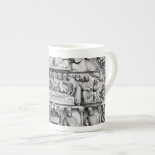 Tasse En Porcelaine Sculptures historiques, chrétiennes Notre Dame Par