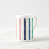 Tasse En Porcelaine Seabreeze Stripes (Devant droit)