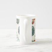 Tasse En Porcelaine Seamless boho botanical pattern Flowers  (Dos)
