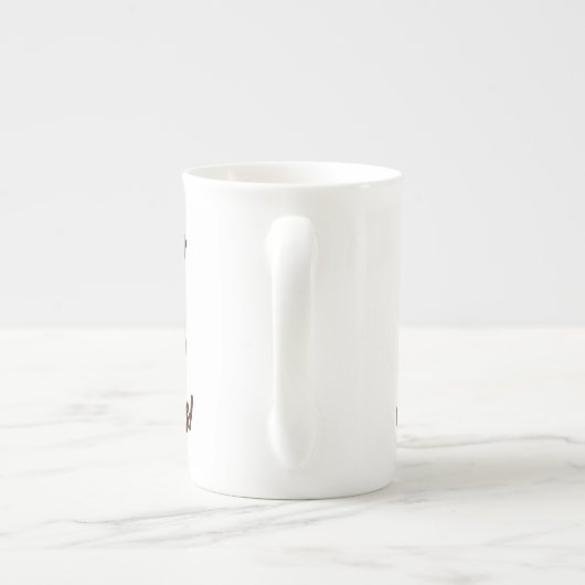 Tasse En Porcelaine Seas 'N salutations ! | Noël nautique (Dos)