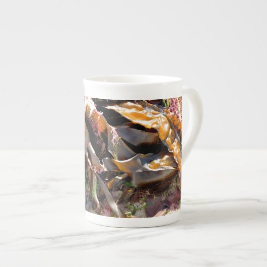 TASSE EN PORCELAINE SEAWEED (Devant droit)