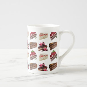 Tasse En Porcelaine Sélection pour amateurs de gâteaux