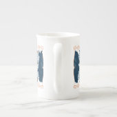 Tasse En Porcelaine Sélectionner Un Côté (Dos)