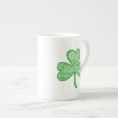 Tasse En Porcelaine Shamrock (Devant droit)