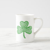 Tasse En Porcelaine Shamrock (Droite)