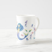 Tasse En Porcelaine Sirène dansante (Devant droit)