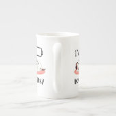 Tasse En Porcelaine Sleepy Dog Design (Dos)
