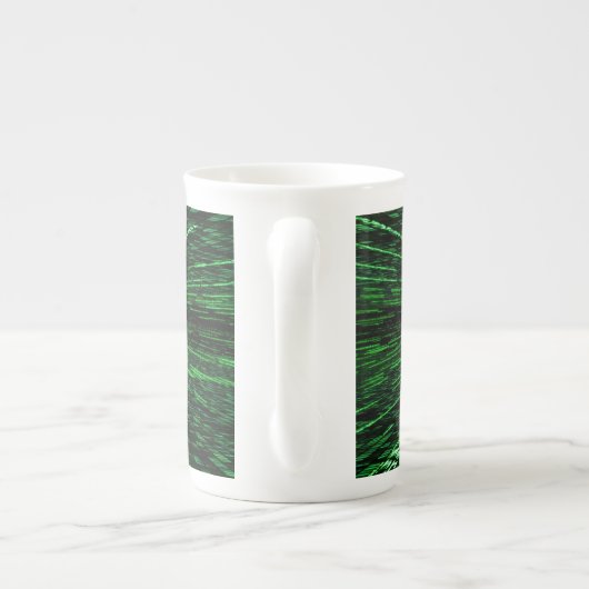 Tasse En Porcelaine SlipperyJoe's 69 code binaire dynamique ordinateur (Dos)