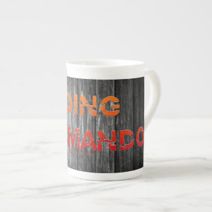 Tasse En Porcelaine SlipperyJoe's Going Commando audacieuse lettre ora