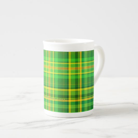 Tasse En Porcelaine SlipperyJoe's Saint Patrick's Day Pla vert-jaune (Devant droit)