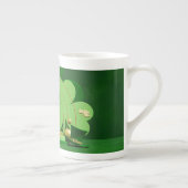 Tasse En Porcelaine SlipperyJoe's Saint Patrick's Day trèfle à trois f (Droite)
