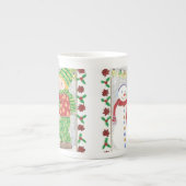 Tasse En Porcelaine Snowman 2 muqueuse spécialisée (Devant)
