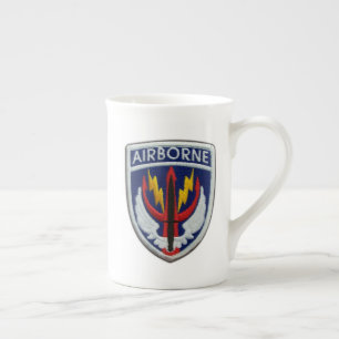 Tasse En Porcelaine SOCCENT USCENTCO Patch vétérans des opérations sp