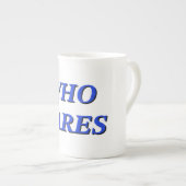 Tasse En Porcelaine social sarcastique conception de nerdy idéal (Devant droit)
