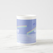 Tasse En Porcelaine soixantième Coeurs de diamant d'anniversaire (Devant)