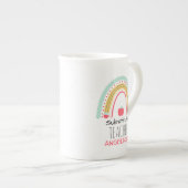 Tasse En Porcelaine Spectre éducatif : Remplacer l'arc-en-ciel de l'en (Devant droit)